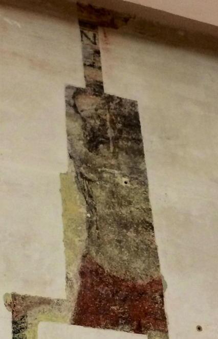 Affresco ritrovato a Montecarlo