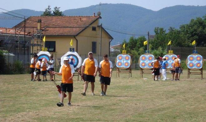 Arcieri Sarzana in scena nel campionato ligure
