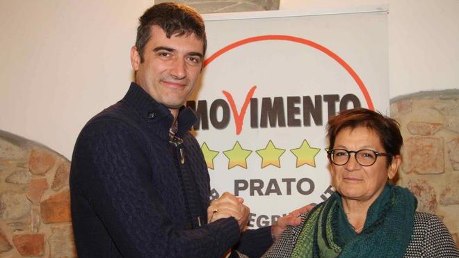 Cinque stelle, a Prato Comunarie con il trucco