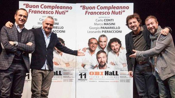 Poker di artisti toscani per fare un regalo a “Checco”
