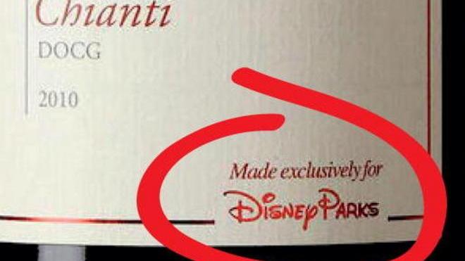 E a Disney world Topolino beve vino toscano...