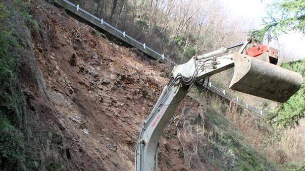 Riaperta la strada per Casette e Caglieglia