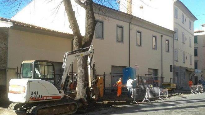 Viale Marconi pieno di buche, cominciati i lavori di risanamento