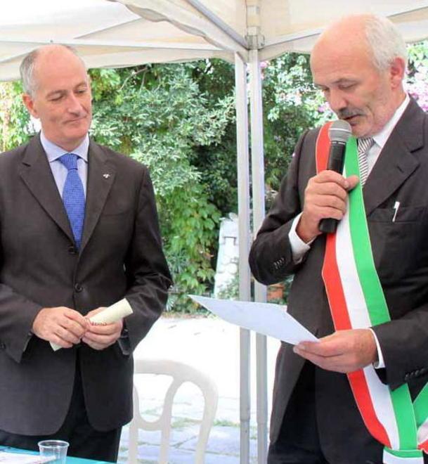 «La Concordia al largo del Cinquale» 