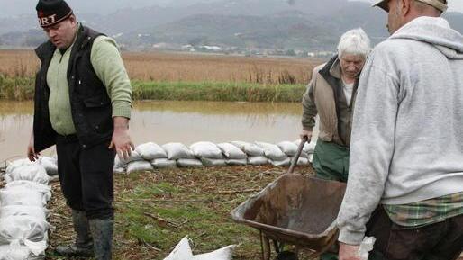 Il lago ha fatto paura tutta la notte