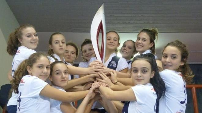 Prato, la torcia olimpica ospite dell’Ariete Volley