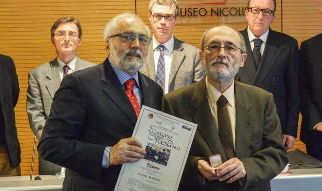 Poeta di Molina vince il premio Nicolis 