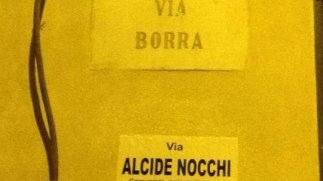 Spuntano nomi comunisti alle strade di Livorno