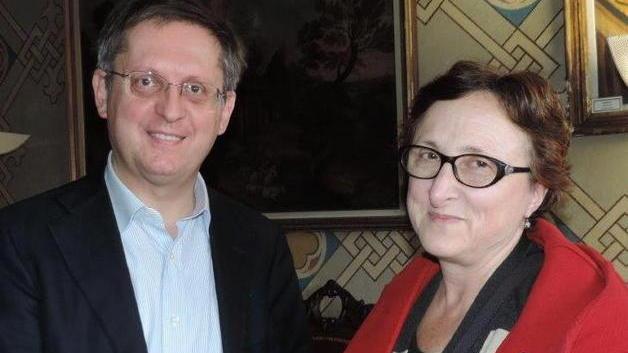 Il sindaco saluta Fiorenza Gemini