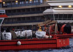 Concordia, primo sopralluogo a bordo di periti e legali   