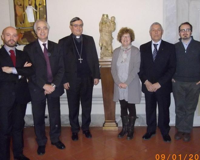 Il vescovo Franco Agostinelli ha ricevuto il Comitato provinciale area pratese 