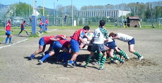 La palla ovale va in meta con il Bellaria 