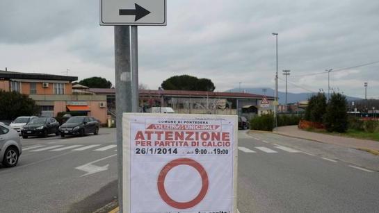 La città “blindata” per eventi sportivi
