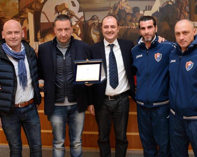 Un premio del Comune al Ponsacco Calcio 