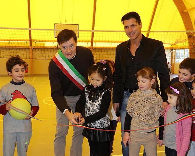 Inaugurata la nuova palestra di Stabbia 