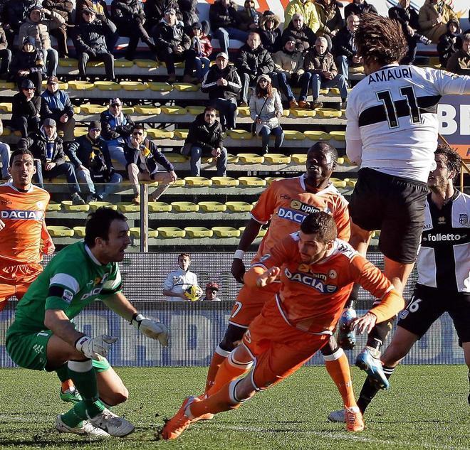 Amauri firma la quarta sinfonia del Parma Udinese, sarà un campionato di sofferenza