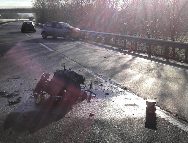 Incidente sull’Aurelia, auto perde il motore 