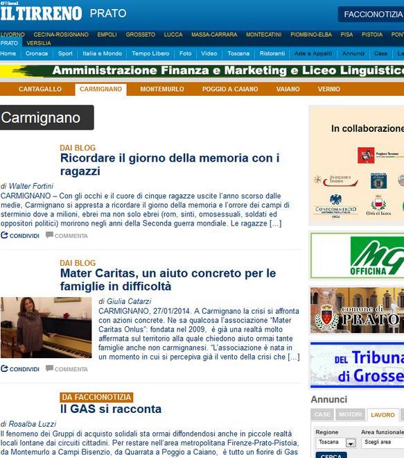 Nasce Faccionotizia una piazza virtuale dentro a ogni paese 