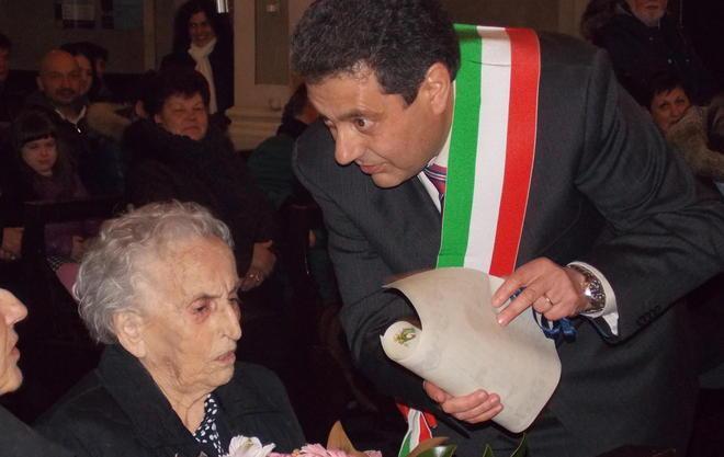  Corfino in festa per i 100 anni di Domenica 