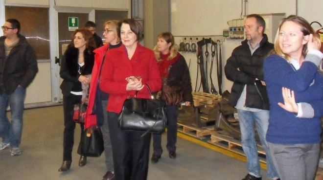 Parte dall’azienda Catarsi il tour elettorale di Ciampi