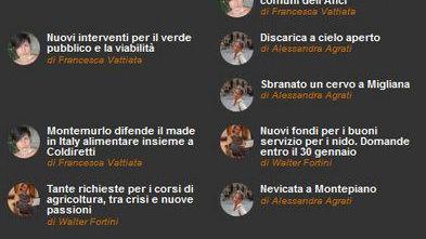 Dentro “Faccionotizia” anche la biblioteca, la parrocchia e la mamma glam