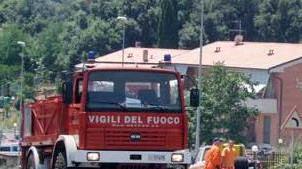 Uno smottamento mette a rischio due abitazioni