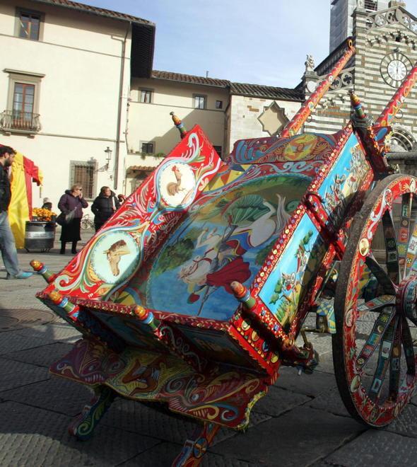 Ecco il carretto siciliano