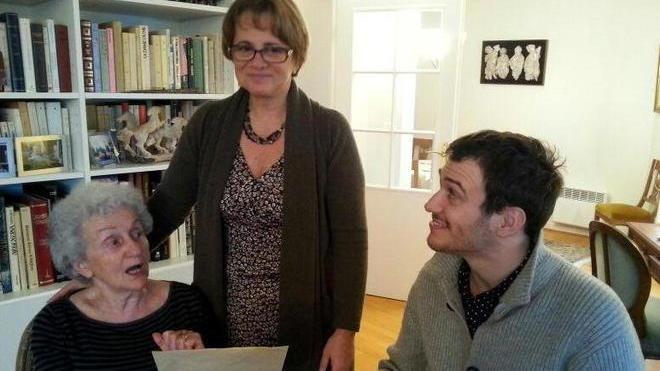 Pergamena alla figlia della partigiana