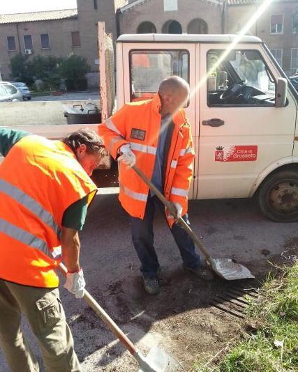 Piccoli lavori, operativa la squadra manutenzioni