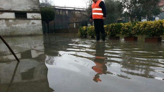 Prato, una famiglia del Calice: la corte del mio giardino invasa da acqua nera