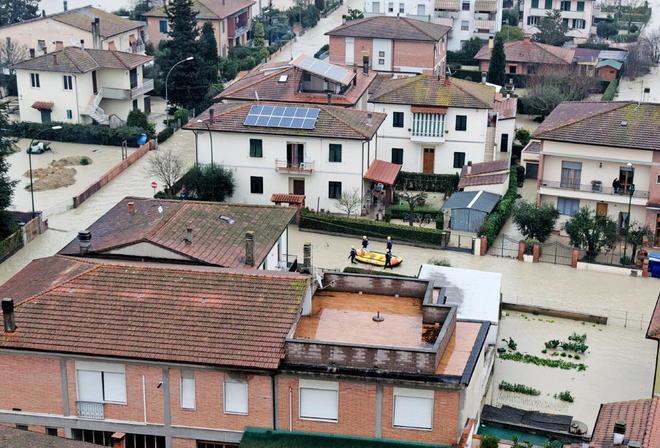 Il prefetto in volo sui paesi “feriti” dall’alluvione 