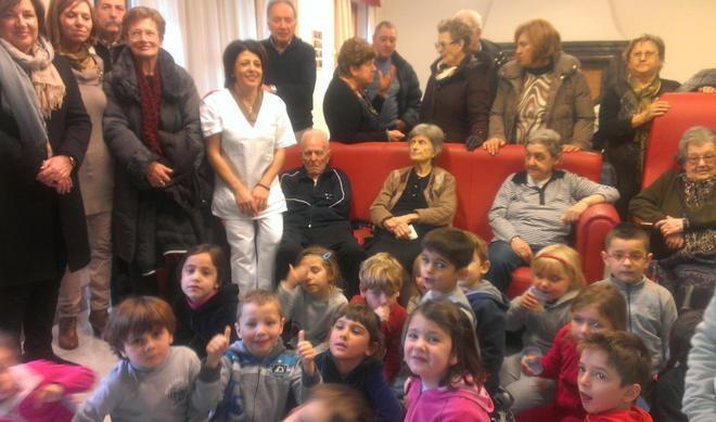 Se i nipoti incontrano i nonni 