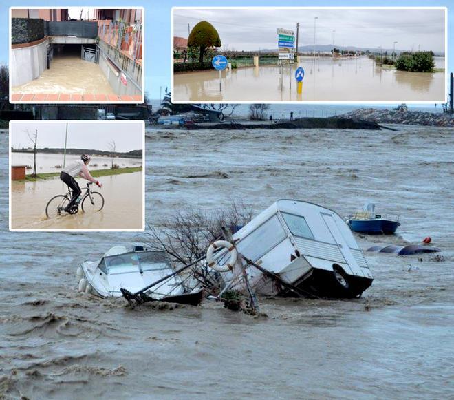 Il fiume straripa: ore di paura a Cecina 