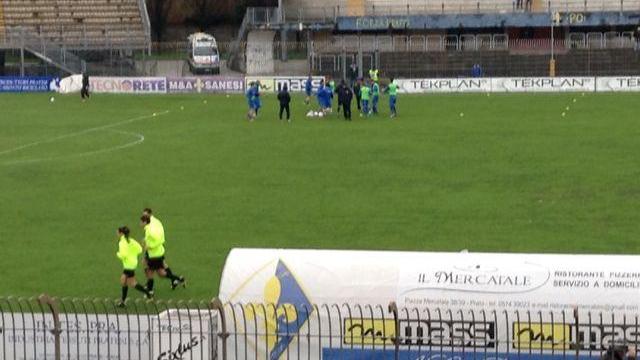 Prato sconfitto dalla Paganese