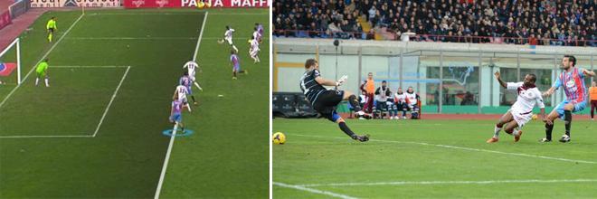 Catania-Livorno 3-3: agli amaranto non basta un super Emeghara 