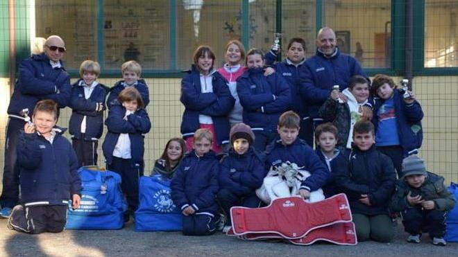 Sette primi posti per i bimbi del Taekwondo