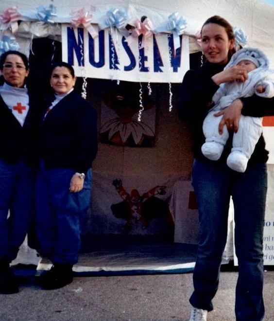 Una festa a misura di bambino grazie alla nursery della Cri
