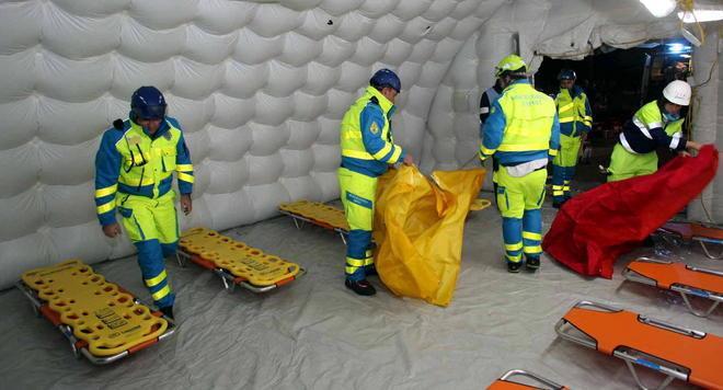 Controlli anti-sismici degli edifici a passo di lumaca nel circondario 