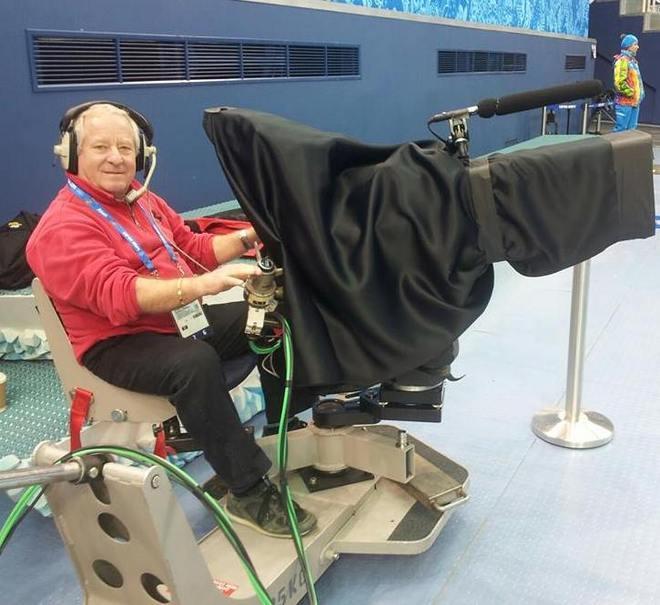 Giancarlo, campione di riprese a Sochi 