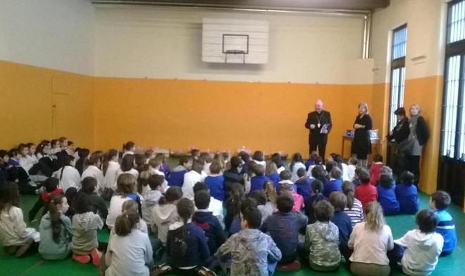 L’arcivescovo alla scuola Santa Dorotea