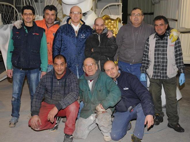 Un gruppo unito e numeroso di carristi che sono diventati una vera famiglia