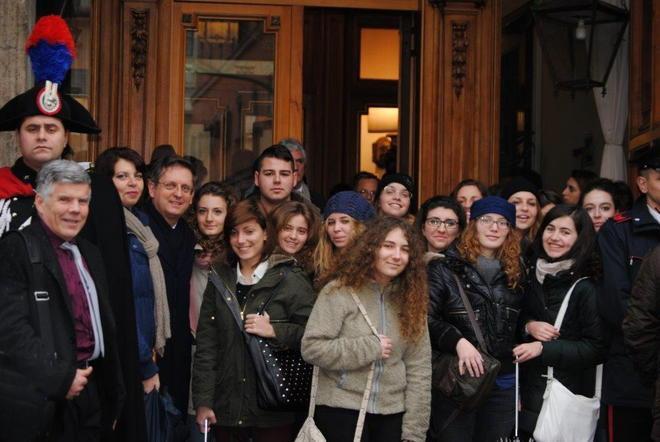 Allievi del liceo classico al Senato per il Giorno del ricordo 
