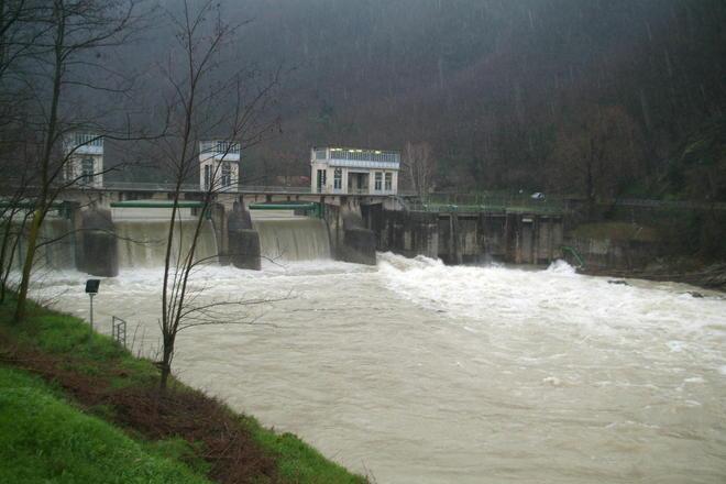 Pioggia incessante in Lucchesia ma senza grossi problemi 