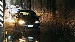 Troppa pioggia, il sindaco raccomanda di non usare i garage
