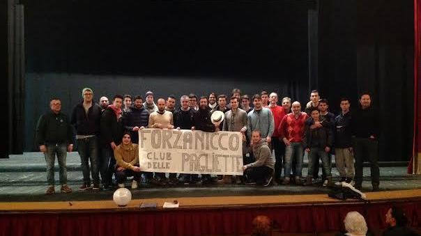 Le pagliette del Buzzi salutano il “guerriero” Niccolò