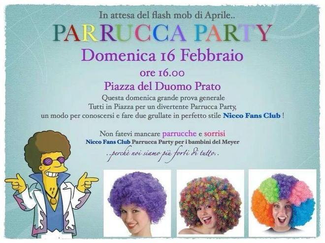 Un “Parrucca Party” in piazza Duomo per stare vicini a Niccolò 