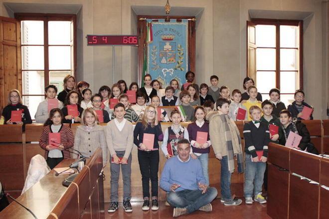 I bambini delle elementari disegnano il futuro di Empoli 