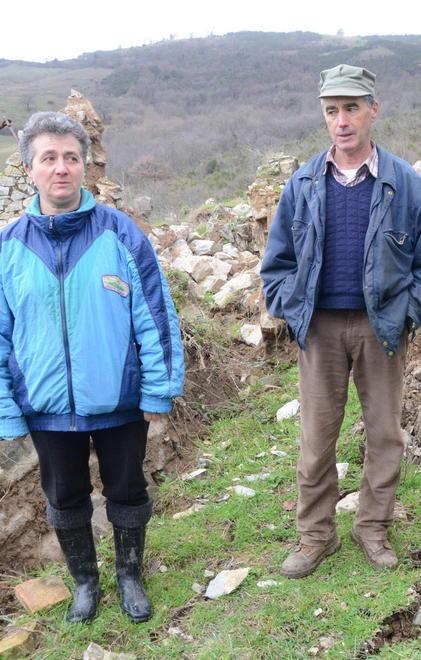 «Inghiottiti dalla frana 40 anni di lavoro» 