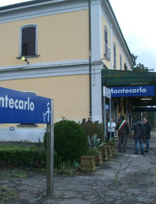 Montecarlo, si recupera la stazione 