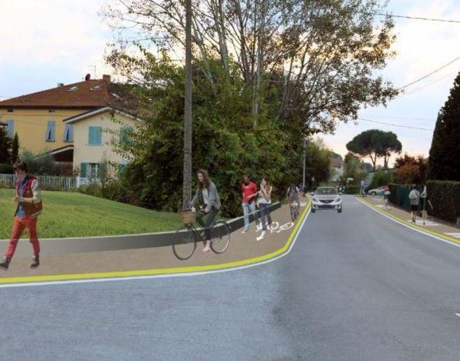 Al lavoro per allungare la pista ciclopedonale 